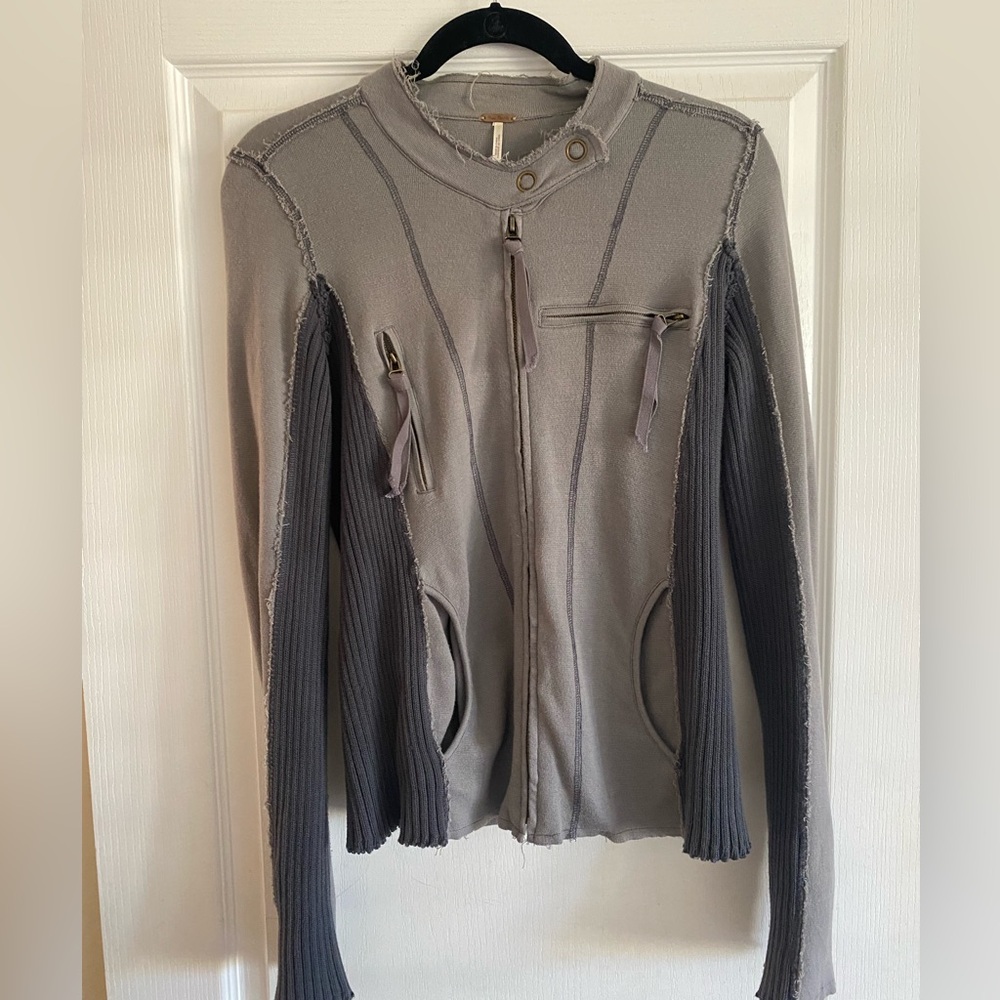 Free people zip up jacket